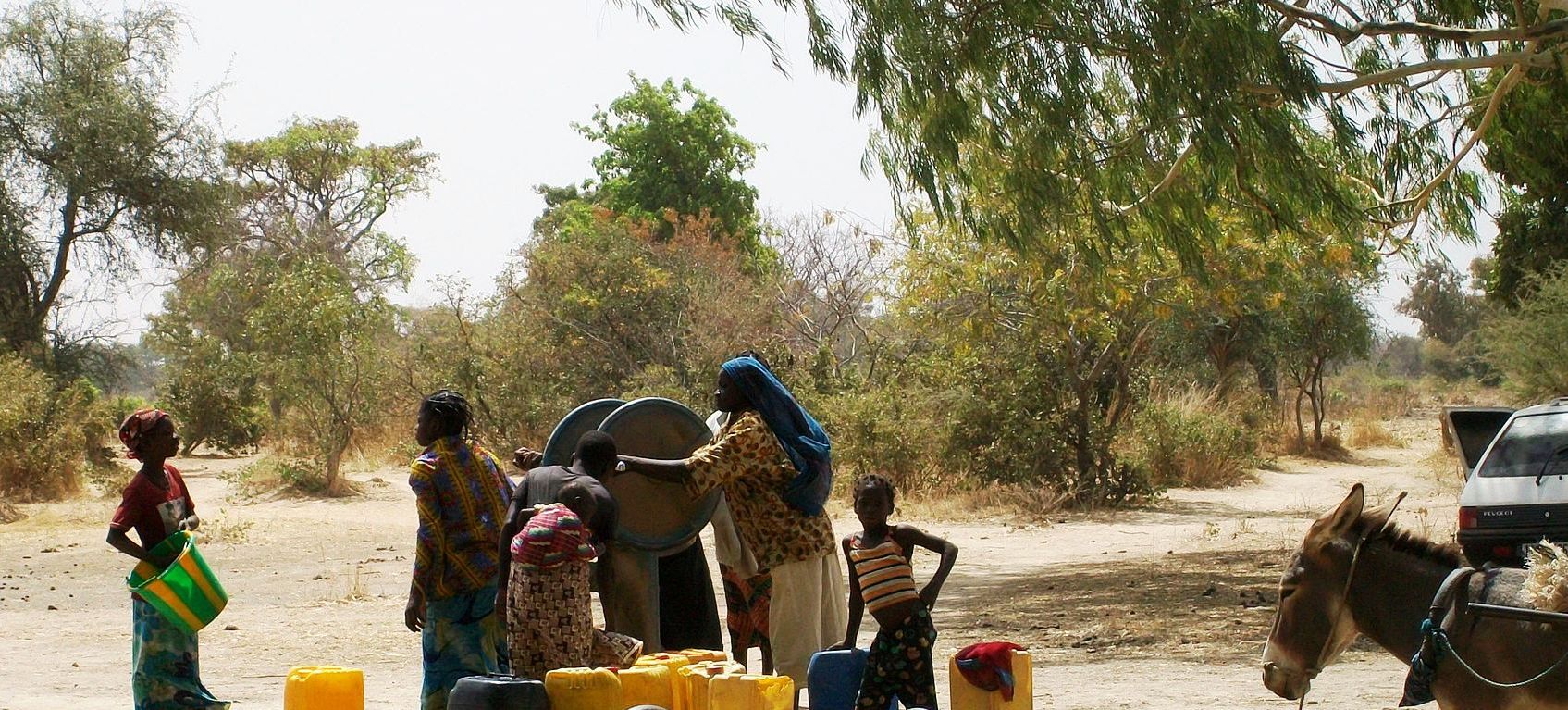 Burkina Faso Wasserpumpe